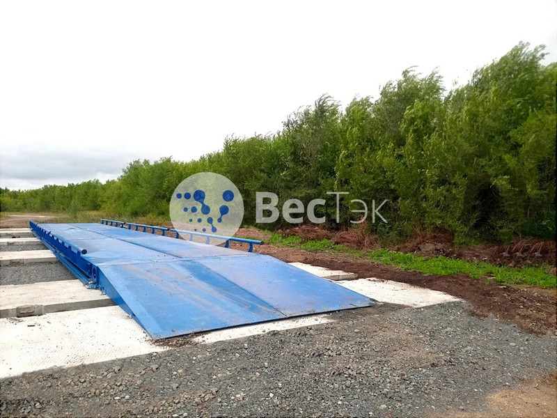 Автомобильные весы на плитах паг для взвешивания камазов и других грузовиков